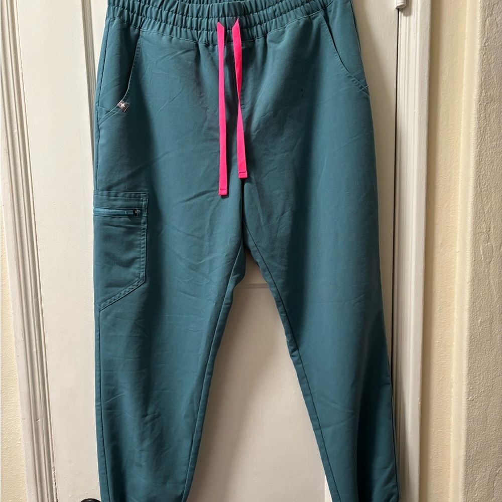 Figs Light Green Technical Collection Pants